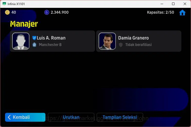 eFootball Accounts ANDROID|PW 3107|Totti + Rijkaard + Puyol epic,Marc image 4
