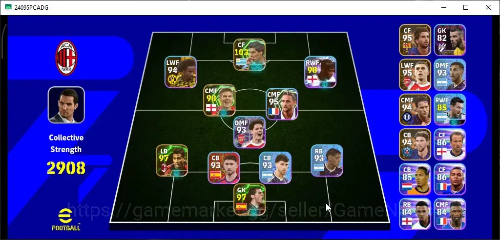 eFootball Accounts Legends & Iconic Players Android|Epic Luis Suarez,Gerrard,Iker Casillas,Serginho,ShowTime 1