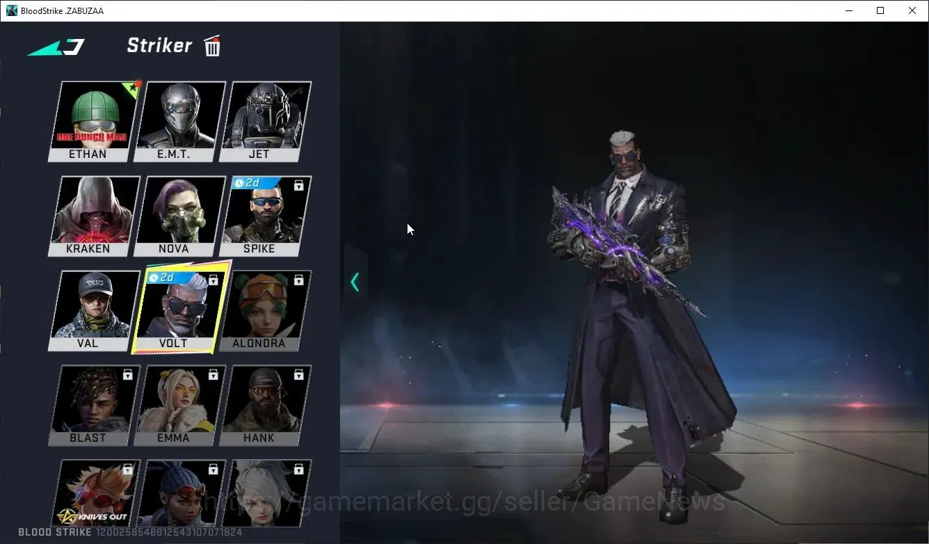 Blood Strike Accounts Others ASIA|ETERNAL KALA-Whisper+1 ULTRA M700-Iridian|3 legendary|NetEase|Check SS|BLS5374 3