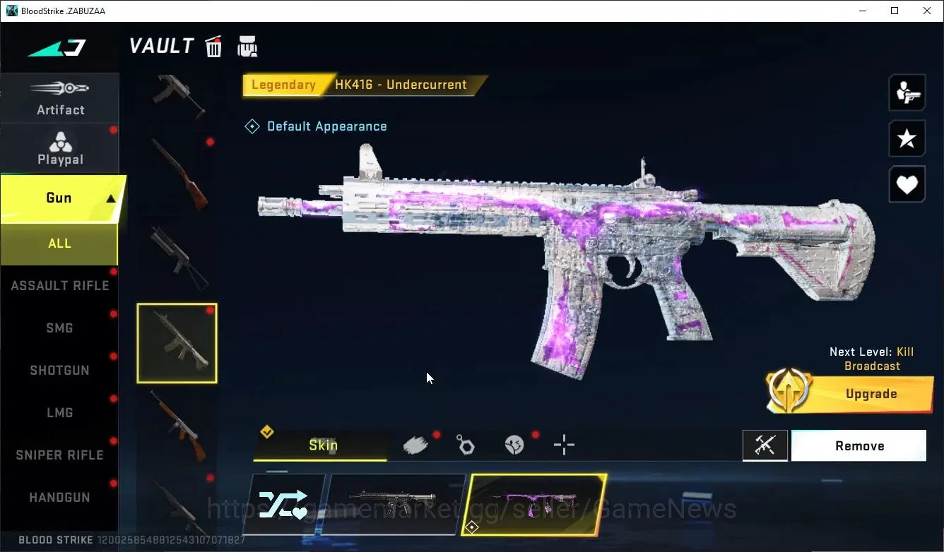 Blood Strike Accounts Others ASIA|ETERNAL KALA-Whisper+1 ULTRA M700-Iridian|3 legendary|NetEase|Check SS|BLS5374 6