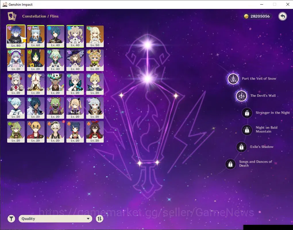 Genshin Impact Accounts ASIA|AR 55|2 Limited +2(*5Weapon)|FlinsC2+Sign,Ine image 4
