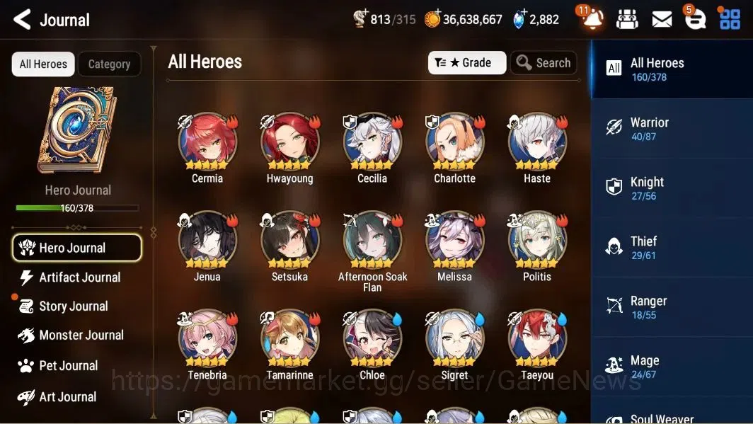 Epic Seven Accounts Global Unverif| 14 ML (BArunka, LOTScales, Salome, image 2
