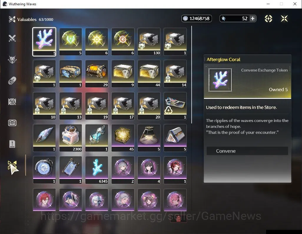 Wuthering Waves Accounts NA|UL 46|3 Limited| [Aemeath,Changli]+Sign,Lupa |D image 8