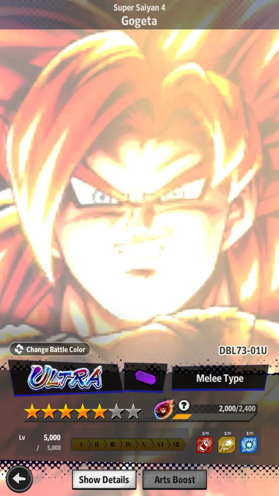 Dragon Ball Legends Accounts Android|Lv 148|143M Total Power|1 LR|5 UL|LR Broly image 9
