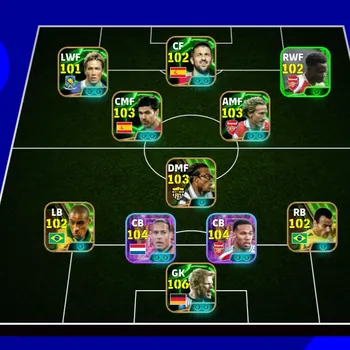 eFootball Accounts Legends & Iconic Players OLD ERA ACCOUNT | COLECTIVE 3186+,GG SQUAD,MANY CARD OLD,750 PLAYER NO BASE,7