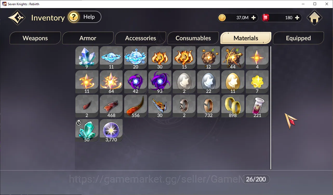 Seven Knights Re:Birth Accounts Global Sea|4 Ex-7k [FaiTC2,Gelidus,Melia,Juri]& 28 image 13