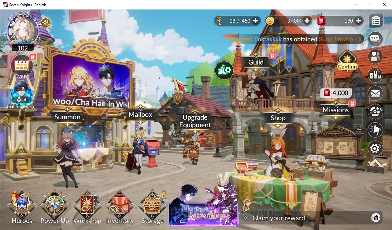 Seven Knights Re:Birth Accounts Global Sea|4 Ex-7k [FaiTC2,Gelidus,Melia,Juri]& 28 image 6