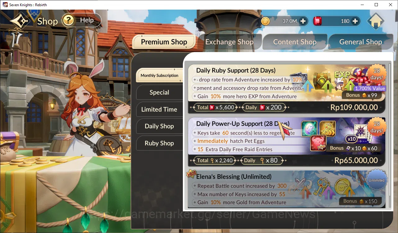 Seven Knights Re:Birth Accounts Global Sea|4 Ex-7k [FaiTC2,Gelidus,Melia,Juri]& 28 image 8