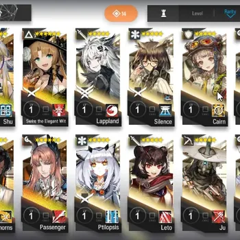 Arknights Accounts High-End Global|Lv 50|87 Total OP|2 Limit (Shu,Silver Ash The Reignfrost) 6*6 (Passenger,Mountain,Swire