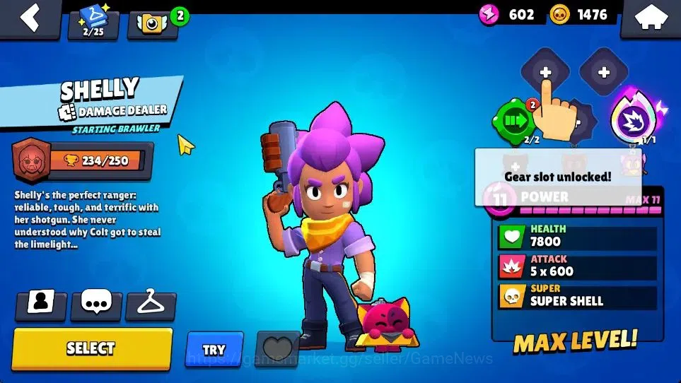Brawl Stars Accounts Unknown|1005 Trophy|17 Brawlers 3 Max Lv|1 Epic Skin, 2 Rare Skin, 1 Ranked Skin|CN ON|TakeMail(BRS1139) 13