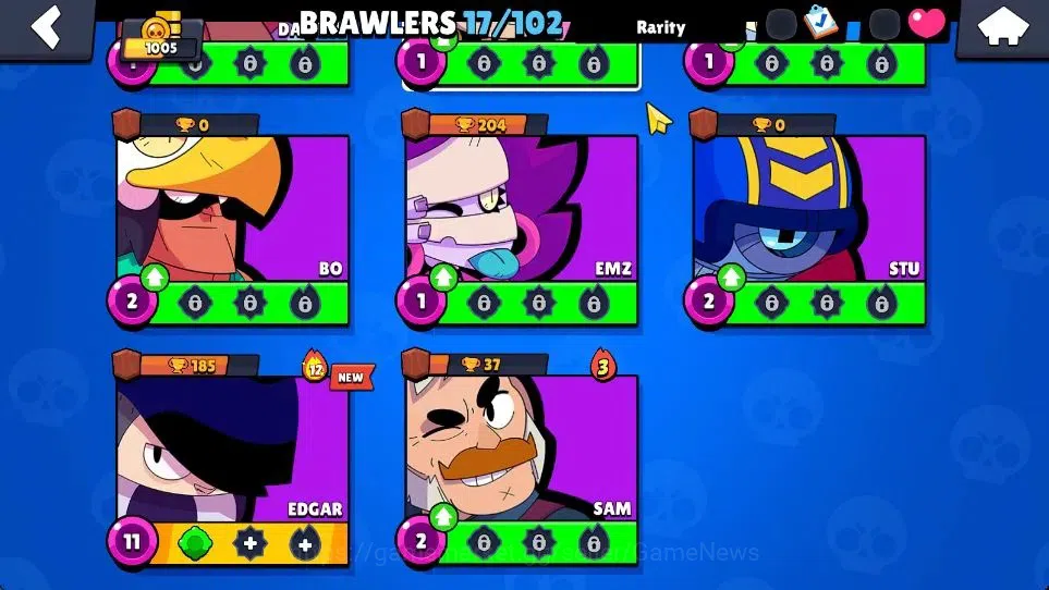 Brawl Stars Accounts Unknown|1005 Trophy|17 Brawlers 3 Max Lv|1 Epic Skin, 2 Rare Skin, 1 Ranked Skin|CN ON|TakeMail(BRS1139) 6