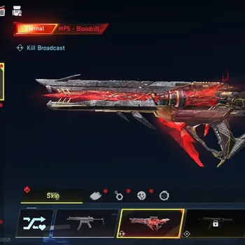 Blood Strike Accounts Rare Skin Asia|Eternal MP5 Bloodrift Lv2|Ultra Galil Knight|Legend M4A1 Venom,KAG-6 Explorer,Kar98k