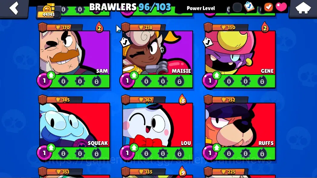 Brawl Stars Accounts 44143 Trophy|96 Brawlers 20 Max Lv|UL KAZE & SIRIU image 20