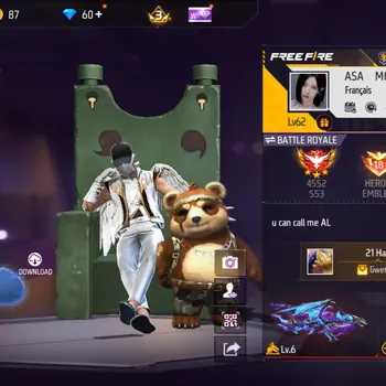 Free Fire Accounts Indonesia|2 Evo Gun:AK47-BlueFlameDraco&XM8-DestinyGuardian|M1887-MambaGnaw|Backpack-DancingPanda|Check