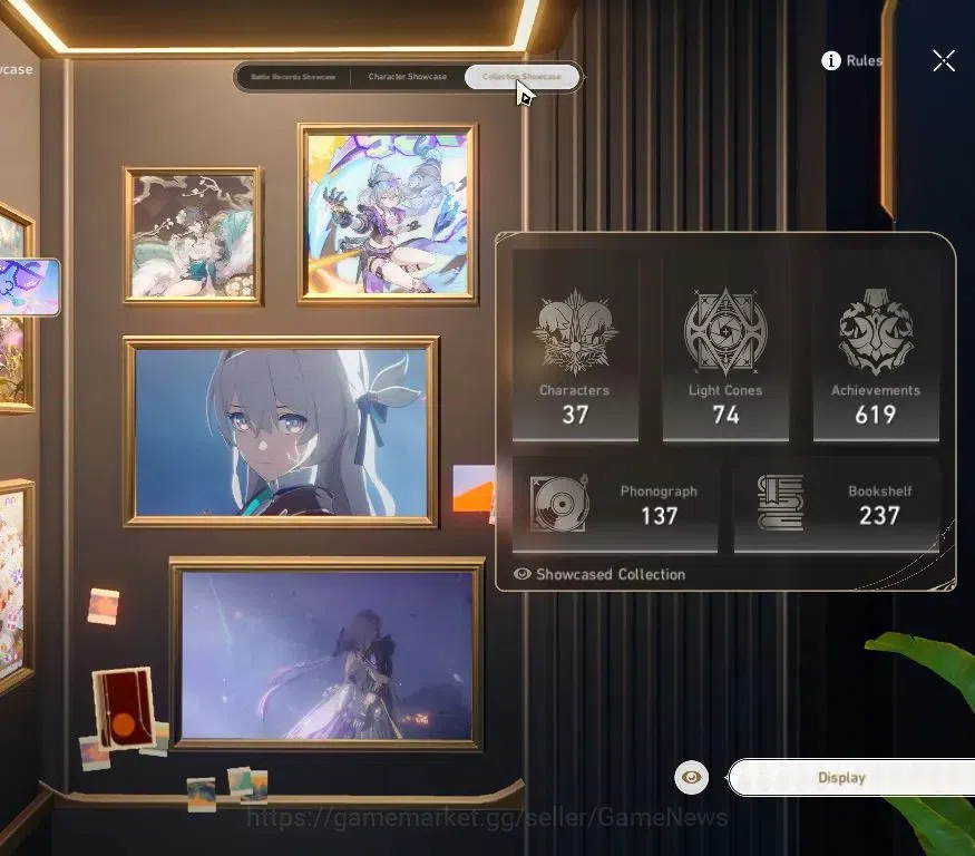 Honkai Star Rail Accounts Others Asia|TL 70|11 Limited|1 Prem Team|(SW999,YaoGuang,Sparxie)+Sign,M Blade,Dahlia Etc|5k 3