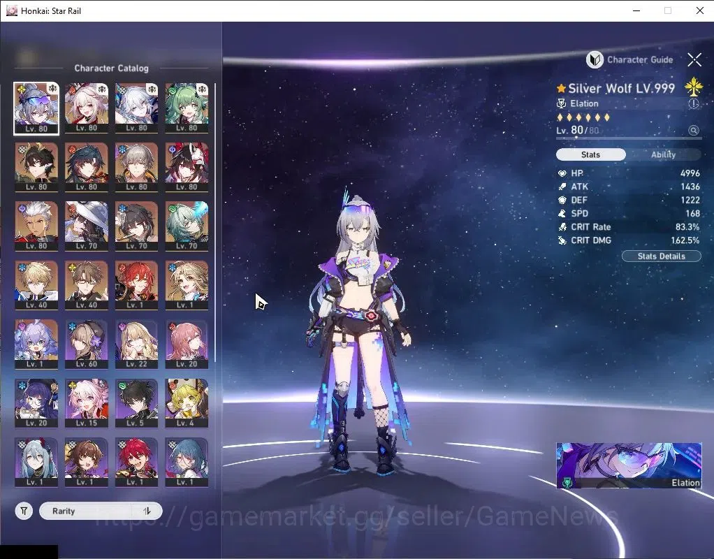 Honkai Star Rail Accounts Others Asia|TL 70|11 Limited|1 Prem Team|(SW999,YaoGuang,Sparxie)+Sign,M Blade,Dahlia Etc|5k 4