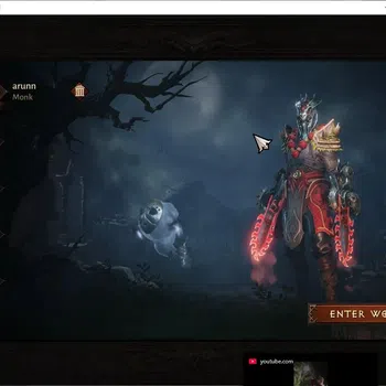 Diablo Immortal Accounts High-End NA-High Heaven|CS ON|Lv60 (520)| MONK |CR 36K |Reso 480|Paragon Maledictor|Inferno II|Hell