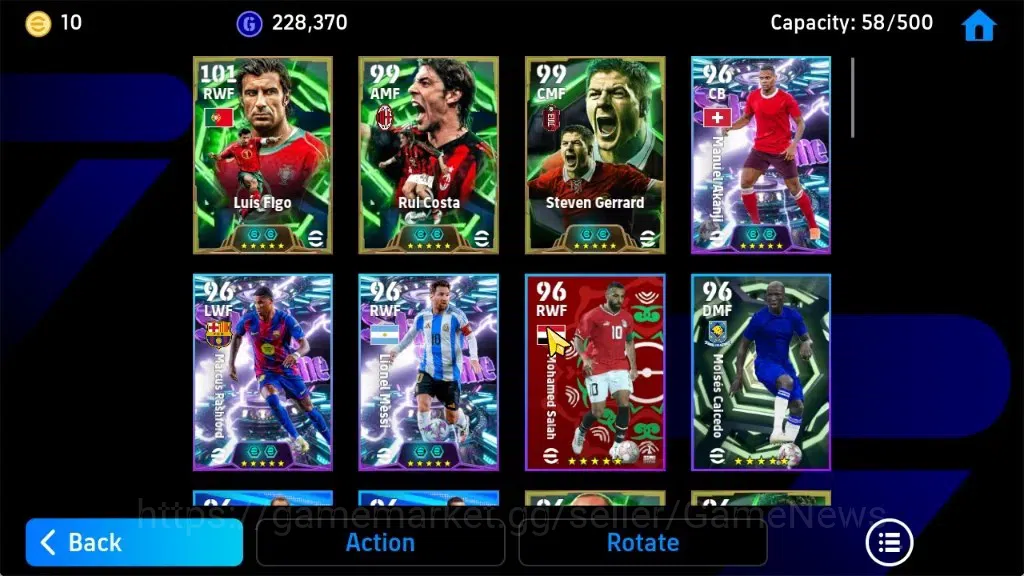 eFootball Accounts Android|Luis Figo,Rui Costa,Stevan Gerard,Manuel A image 14