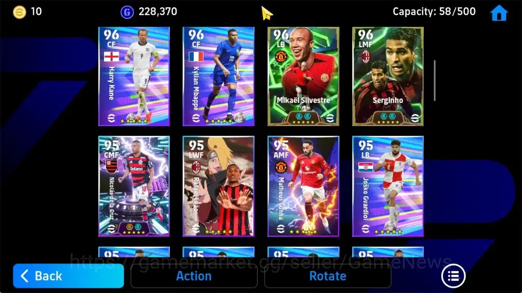 eFootball Accounts Android|Luis Figo,Rui Costa,Stevan Gerard,Manuel A image 15