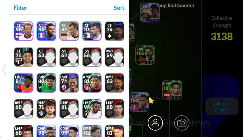 eFootball Accounts Android|Luis Figo,Rui Costa,Stevan Gerard,Manuel A image 2