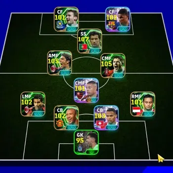 eFootball Legends & Iconic Players Android|Luis Figo,Rui Costa,Stevan Gerard,Manuel A image 1