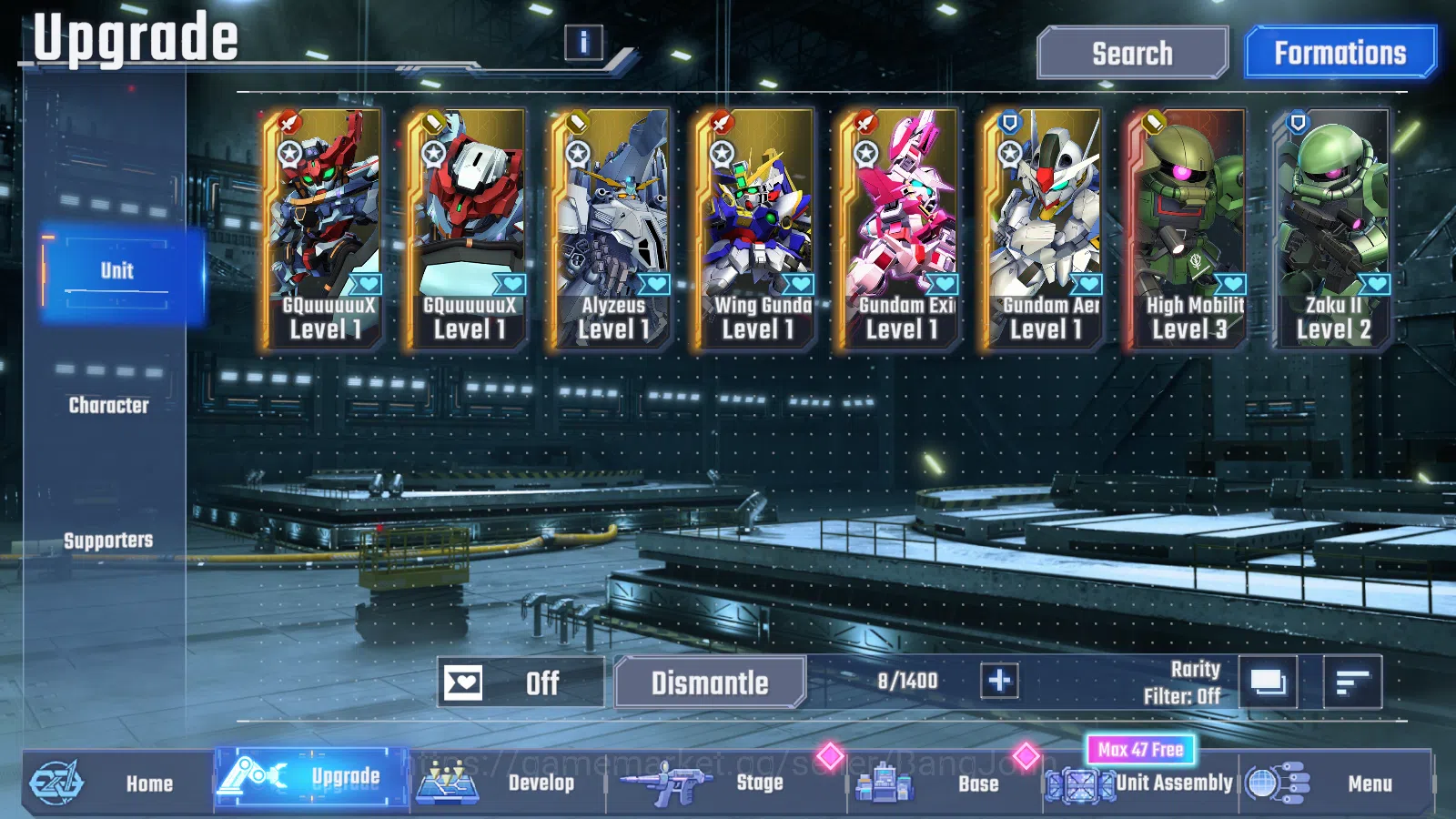 SD Gundam G Generation ETERNAL Accounts Global Rank 1 | FreshStory | 100+K Diamond, Select image 2