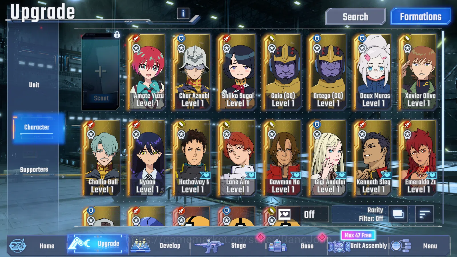 SD Gundam G Generation ETERNAL Accounts Global Rank 1 | FreshStory | 100+K Diamond, Select image 3