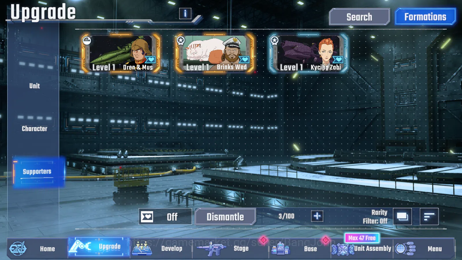 SD Gundam G Generation ETERNAL Accounts Global Rank 1 | FreshStory | 100+K Diamond, Select image 4