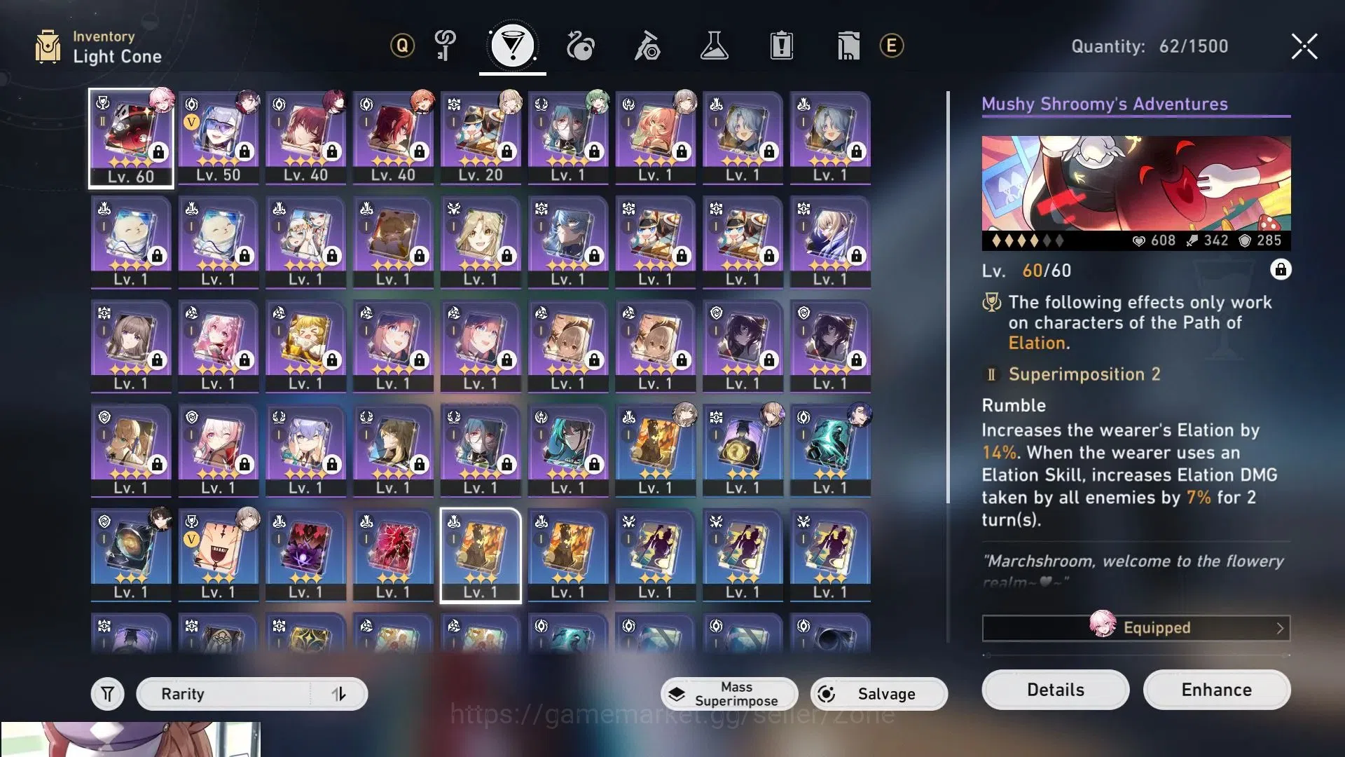 Honkai Star Rail Accounts ASIA|TL42|Huohuo Lv60, Kafka Lv60, Hysilens Lv60, image 17