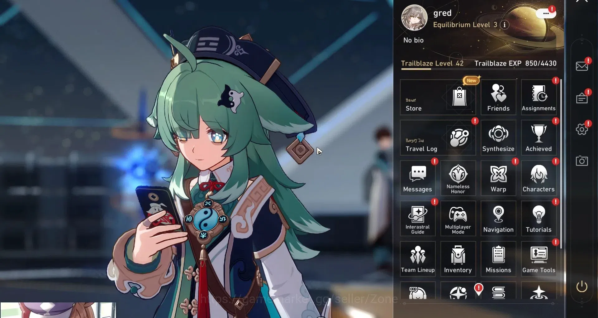 Honkai Star Rail Accounts ASIA|TL42|Huohuo Lv60, Kafka Lv60, Hysilens Lv60, image 20