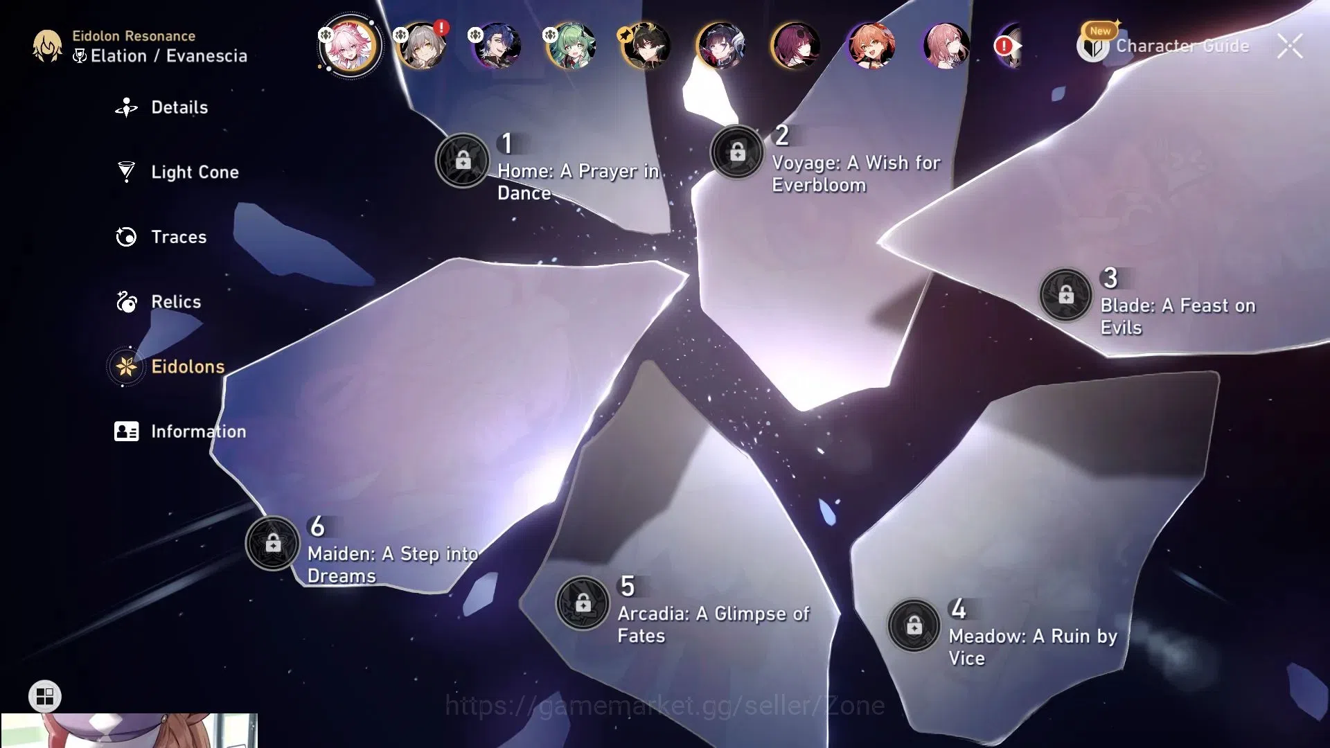 Honkai Star Rail Accounts ASIA|TL42|Huohuo Lv60, Kafka Lv60, Hysilens Lv60, image 7
