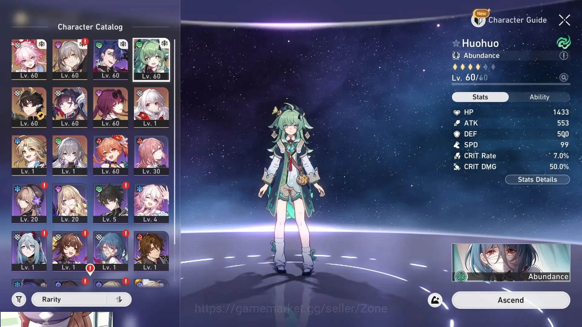 Honkai Star Rail Accounts ASIA|TL42|Huohuo Lv60, Kafka Lv60, Hysilens Lv60, image 8