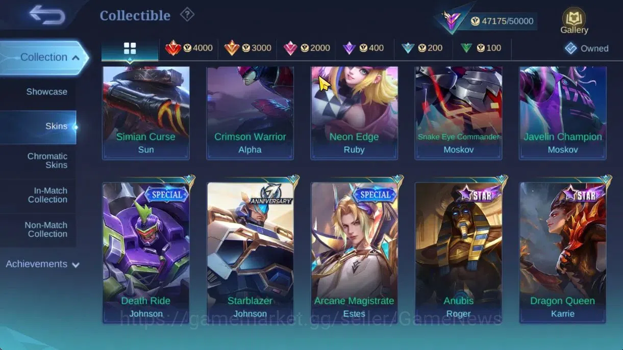 Mobile Legends: Bang Bang Accounts Hero 132|Skin 245|High Glory 67|Tranformers Roger, image 12