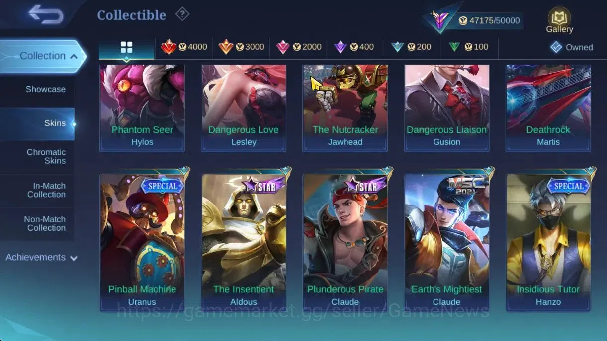 Mobile Legends: Bang Bang Accounts Hero 132|Skin 245|High Glory 67|Tranformers Roger, image 14