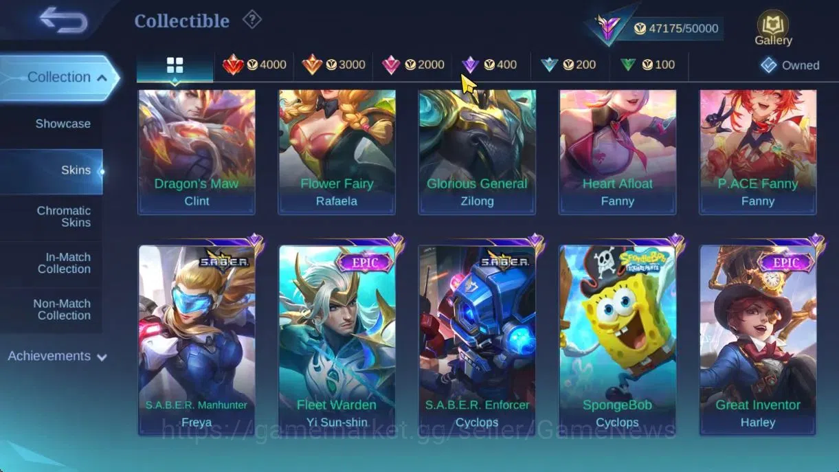Mobile Legends: Bang Bang Accounts Hero 132|Skin 245|High Glory 67|Tranformers Roger, image 7