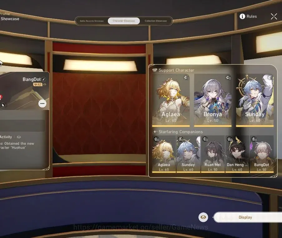 Honkai Star Rail Accounts Asia|TL 50|7 Limited|Sunday,Aglaea,Acheron,Huohuo, image 2