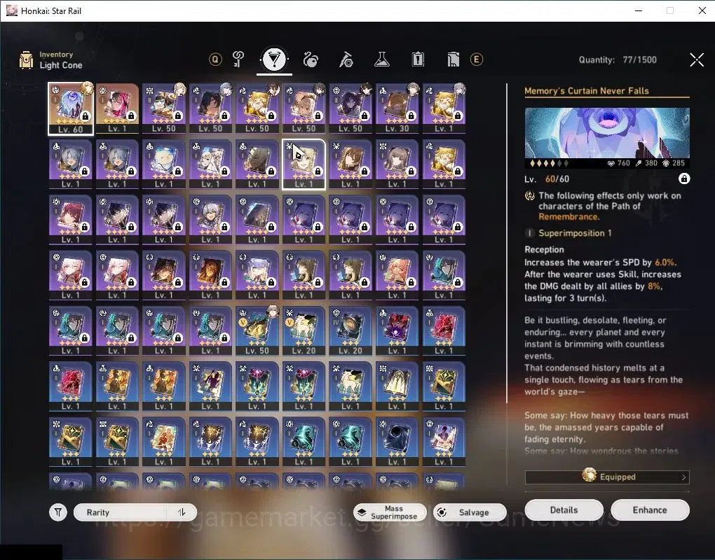 Honkai Star Rail Accounts Asia|TL 50|7 Limited|Sunday,Aglaea,Acheron,Huohuo, image 5