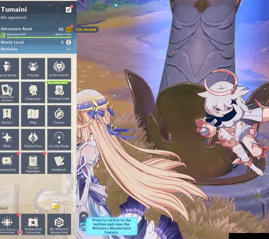 Genshin Impact Accounts Others Asia | AR 35|All Unset| 2 Limited| Nicole,Navia| Mc Male| Fragile 33| Low Explore Map 2