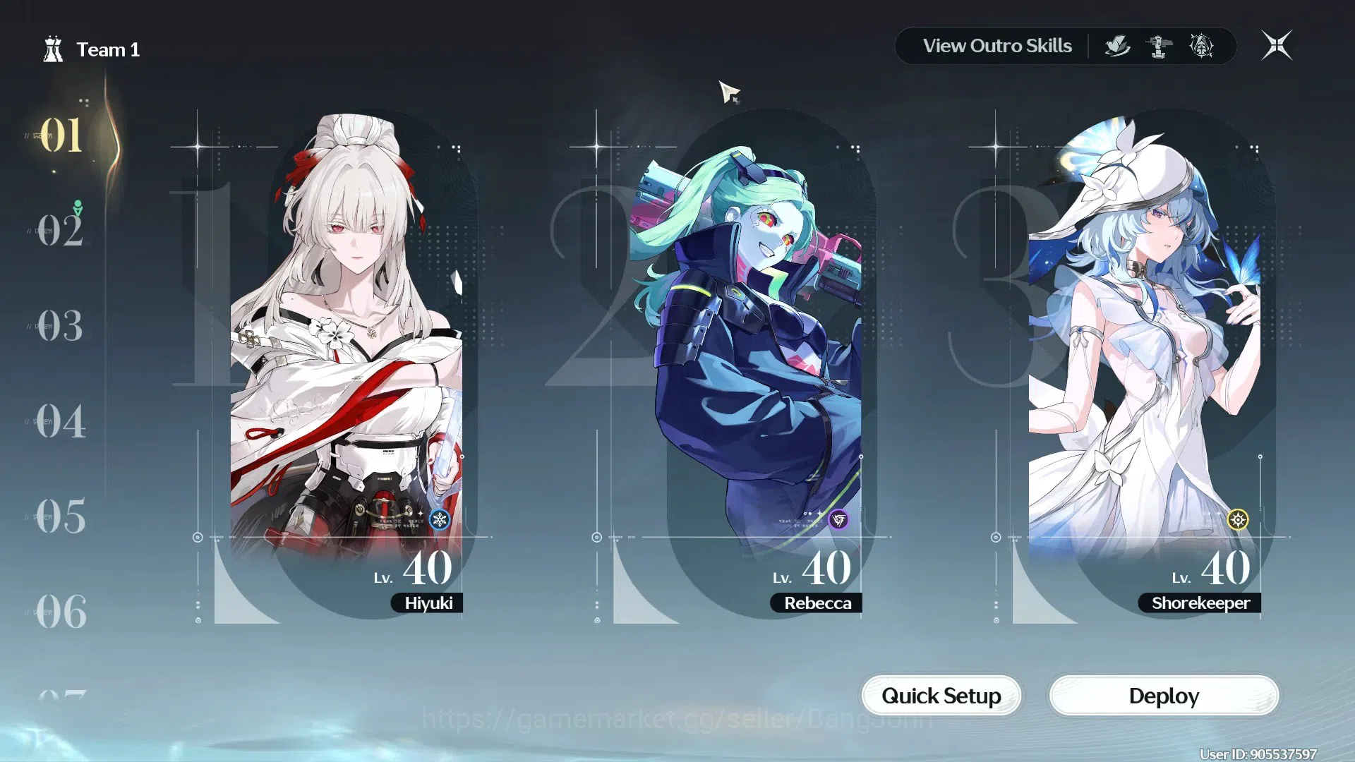 Wuthering Waves Accounts SEA|UL 29|Rank 2|3 Char Limited [Lucy,Shorekeeper, image 16