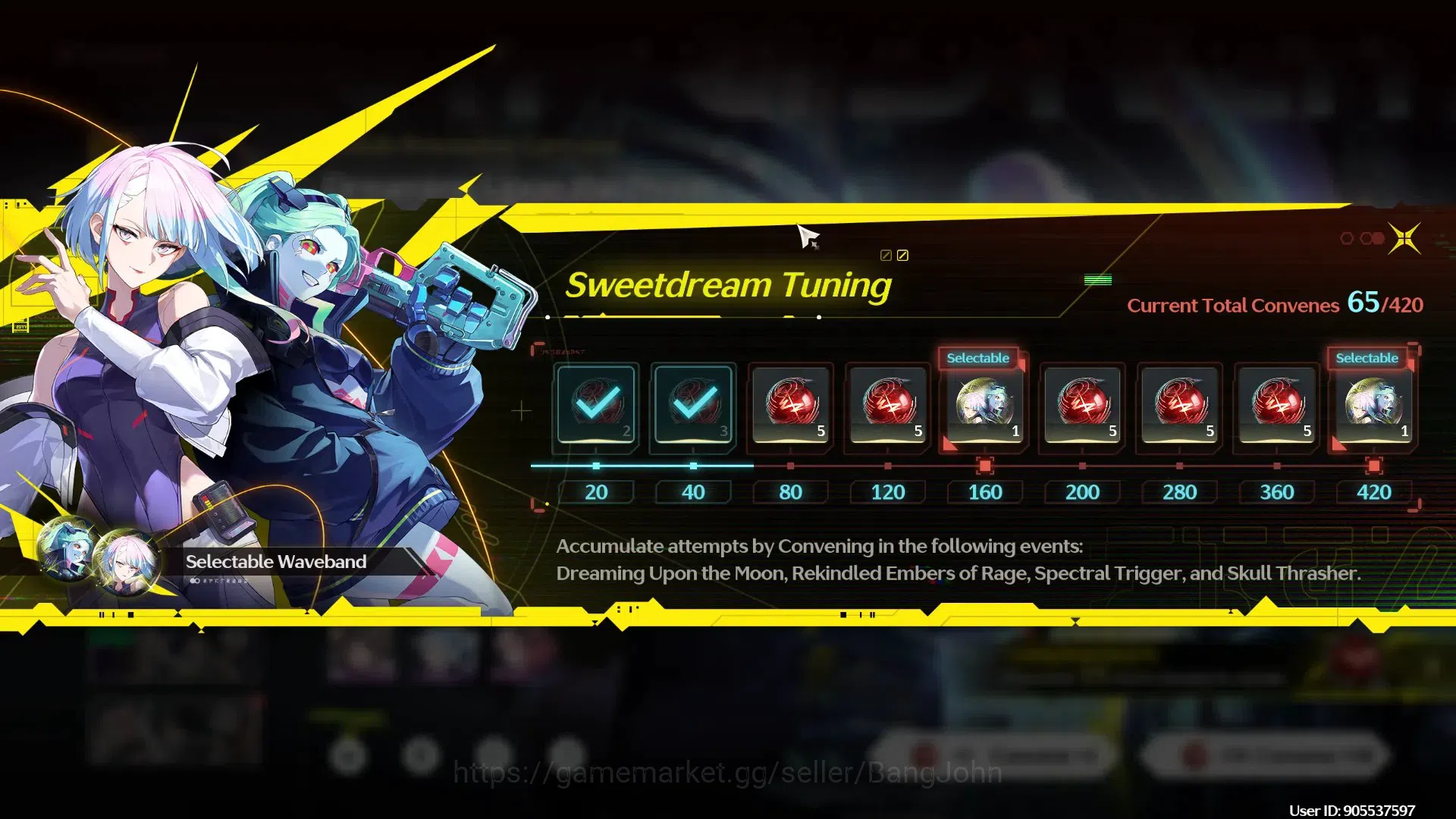 Wuthering Waves Accounts SEA|UL 29|Rank 2|3 Char Limited [Lucy,Shorekeeper, image 19