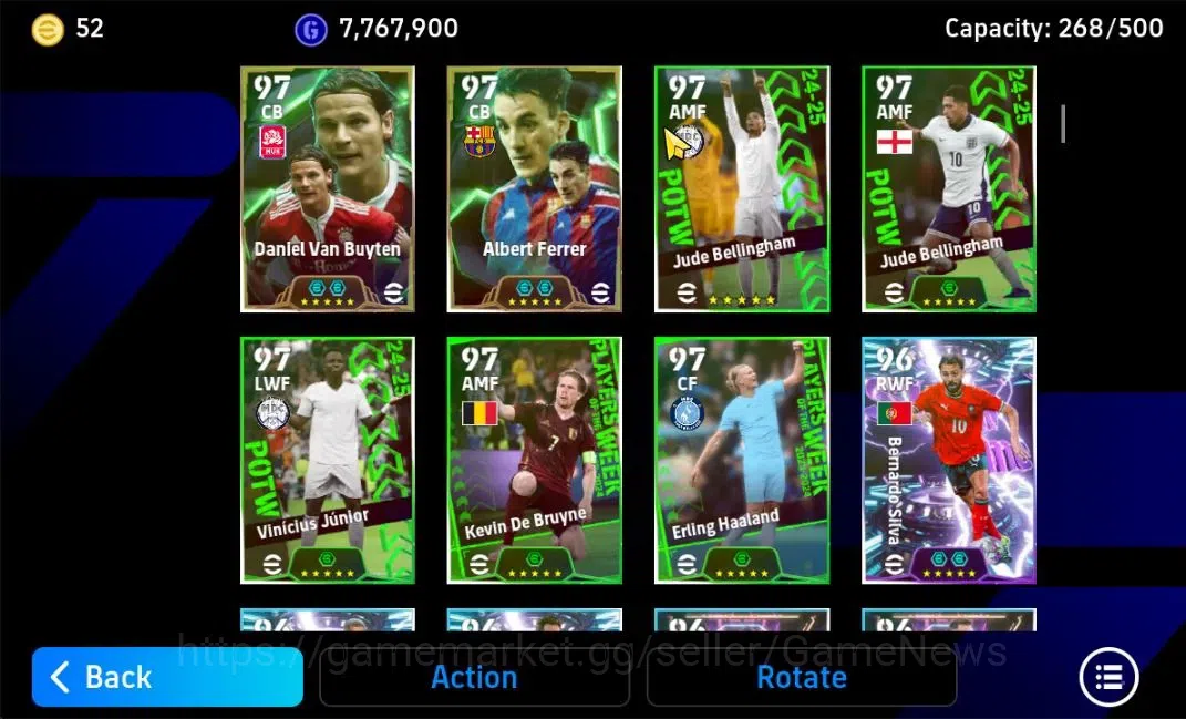 eFootball Accounts Android|Oliver Kahn,Gabriel Batistuta,Dimitar Berb image 19