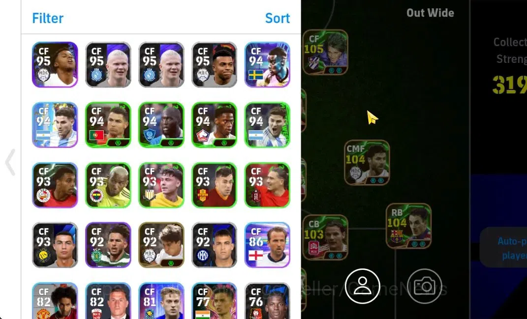 eFootball Accounts Android|Oliver Kahn,Gabriel Batistuta,Dimitar Berb image 3