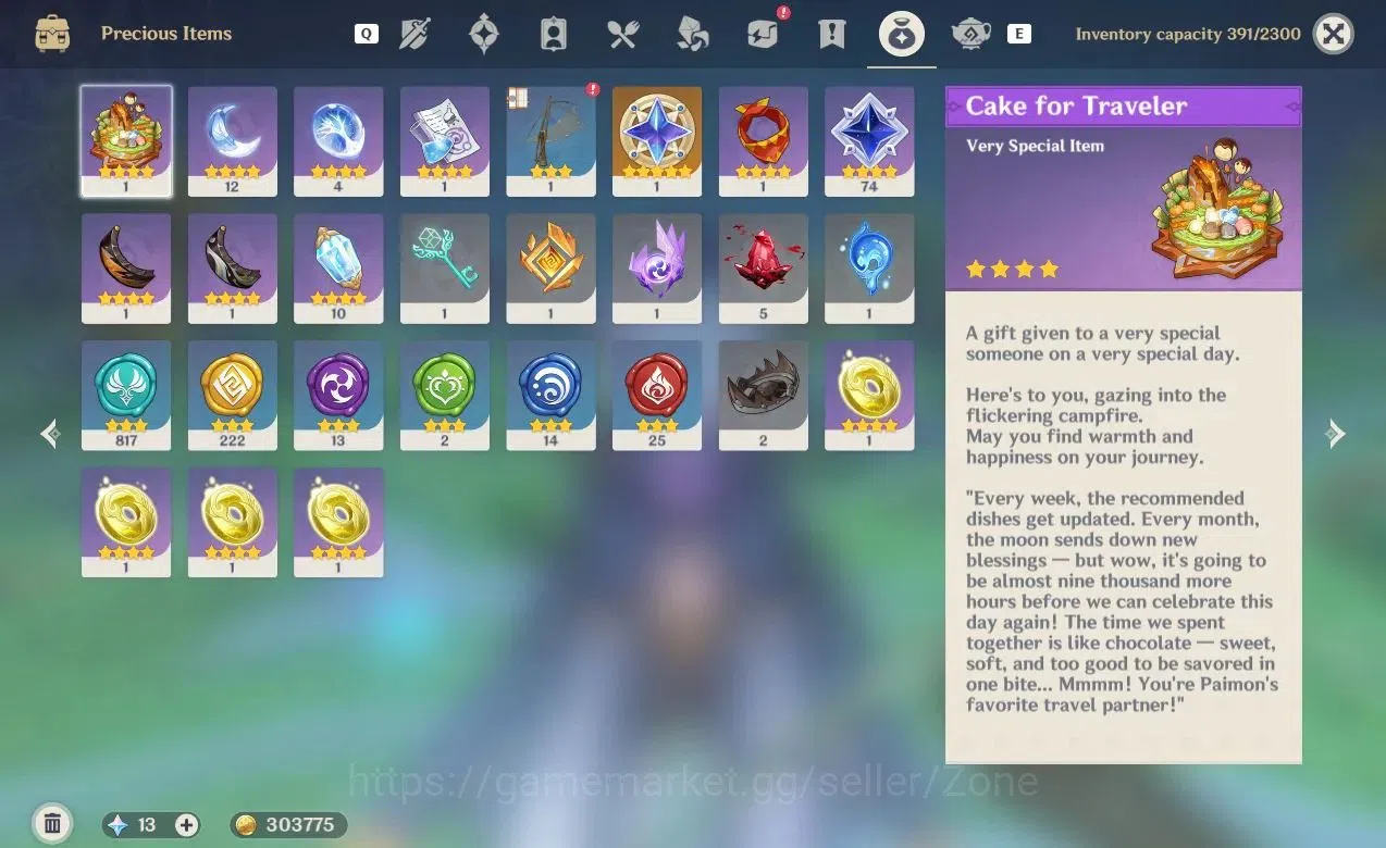 Genshin Impact Accounts |AR 44|WL5|4 Limited(Mavuika,Ineffa,Xianyun,etc)|U image 10