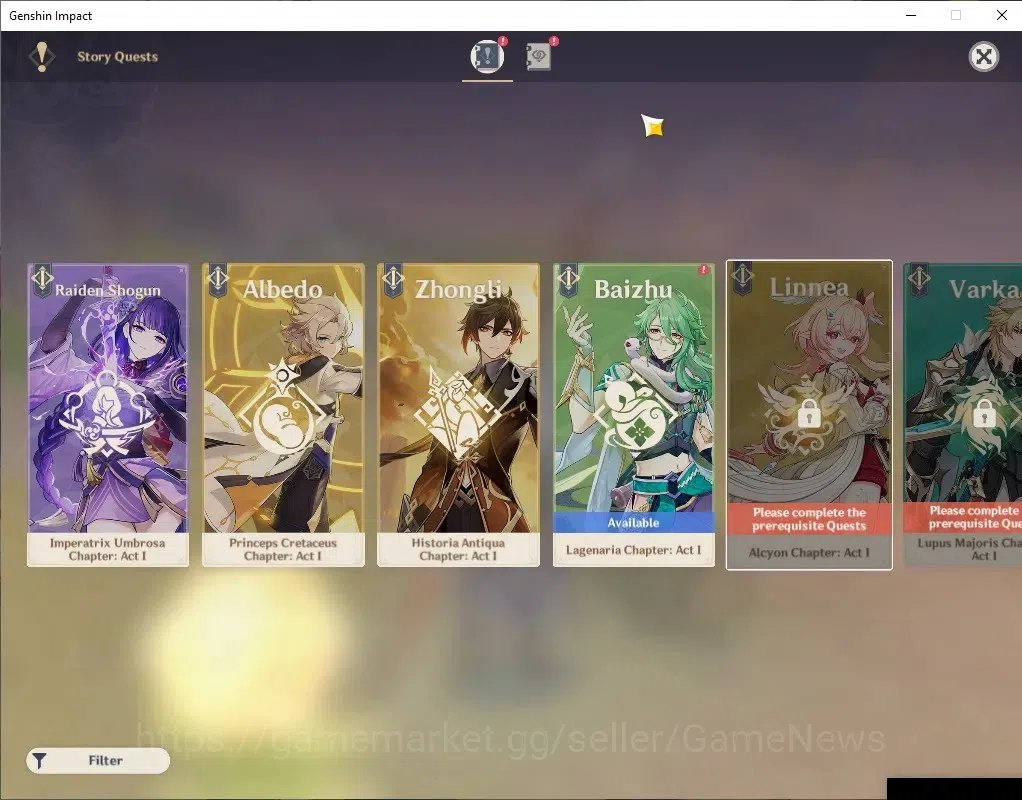 Genshin Impact Accounts ASIA |AR 46 |2 (*5 Character) |2 Limited Flins,Rai image 13