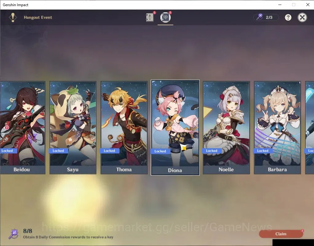 Genshin Impact Accounts ASIA |AR 46 |2 (*5 Character) |2 Limited Flins,Rai image 14