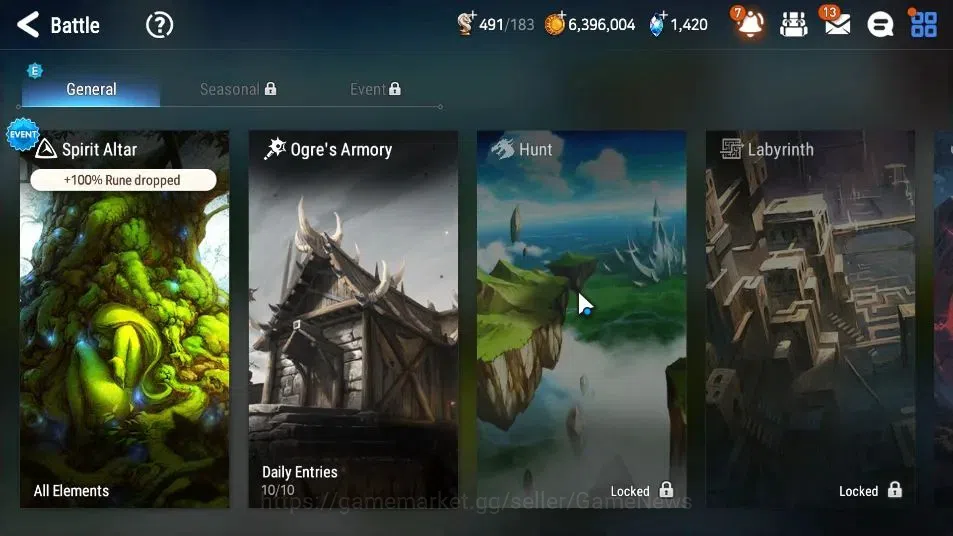 Epic Seven Accounts GLOBAL Unverif|New Era|2 ML(Rhiana NLucel,Commande image 11