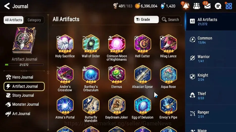 Epic Seven Accounts GLOBAL Unverif|New Era|2 ML(Rhiana NLucel,Commande image 8