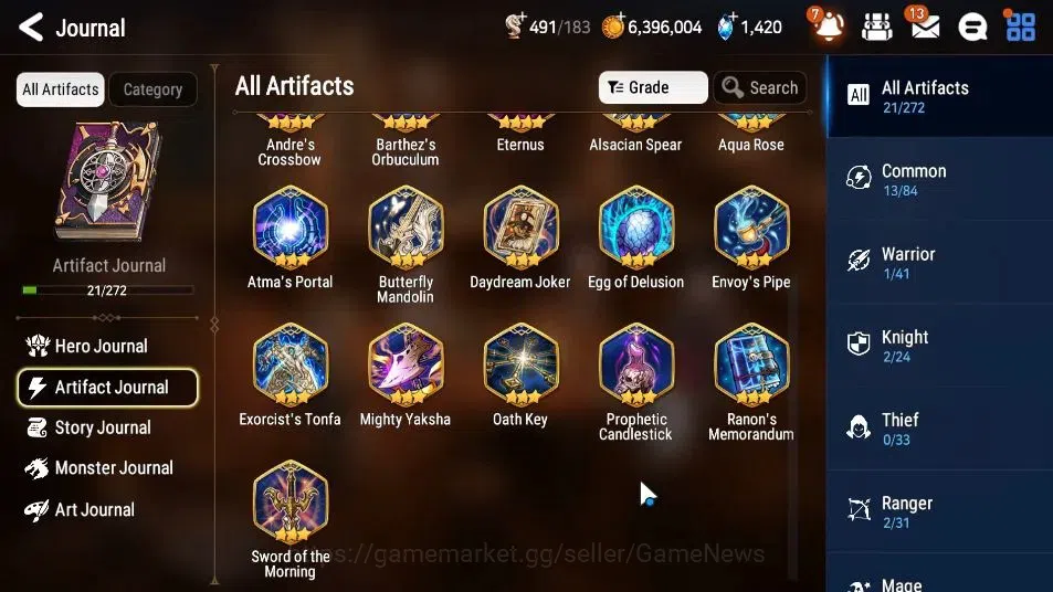 Epic Seven Accounts GLOBAL Unverif|New Era|2 ML(Rhiana NLucel,Commande image 9