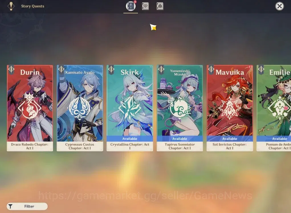 Genshin Impact Accounts Asia|AR57|8Limited+6(*5WP)|Kinich,Mavuika+sign,Kaz image 16