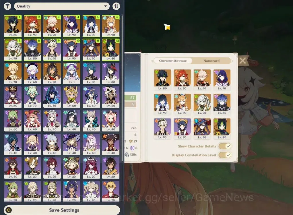 Genshin Impact Accounts Asia|AR57|8Limited+6(*5WP)|Kinich,Mavuika+sign,Kaz image 2